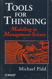 Cover of: Tools for Thinking: Modelling in Management Science