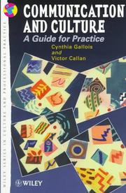 Cover of: Communication and culture: a guide for practice