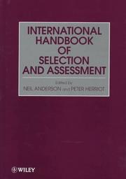 Cover of: International handbook of selection and assessment