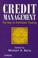 Cover of: Credit management