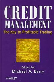 Cover of: Credit Management | Michael A. Barry