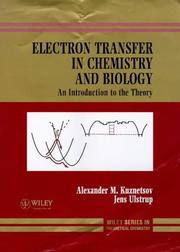 Cover of: Electron Transfer in Chemistry and Biology by Alexander M. Kuznetsov, Jens Ulstrup