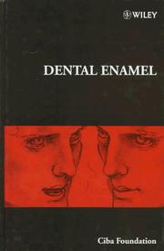 Cover of: Dental enamel