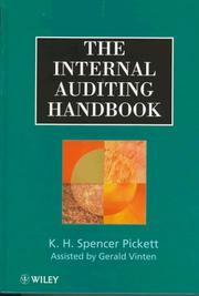 Cover of: The internal auditing handbook