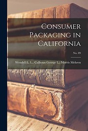 Consumer Packaging in California; No. 89