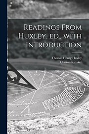 Cover of: Readings From Huxley, Ed., With Introduction