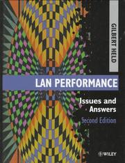 Cover of: Lan Performance: Issues and Answers