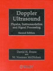 Doppler ultrasound by Evans, D. H. Ph. D.