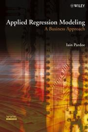 Cover of: Applied Regression Modeling | Iain Pardoe