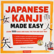 Cover of: Japanese Kanji Made Easy