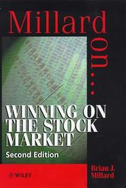 Cover of: Winning on the stock market by Millard, Brian J.