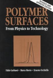 Cover of: Polymer surfaces by F. Garbassi