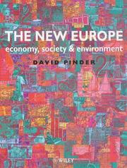 Cover of: The New Europe: Economy, Society and Environment