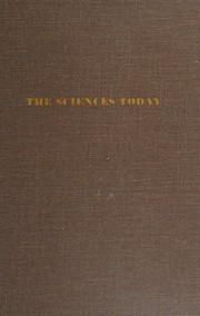 Cover of: The Sciences today by edited by Robert M. Hutchins and Mortimer Adler ; introd. by John Van Doren.