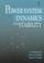 Cover of: Power system dynamics and stability