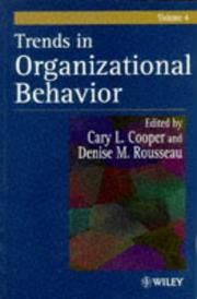 Cover of: Trends in Organizational Behavior (Vol 4)
