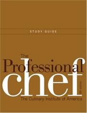 Cover of: The Professional Chef: Study Guide