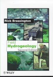 Cover of: Field hydrogeology by Rick Brassington