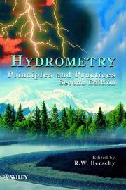 Hydrometry by Reginald W. Herschy