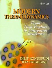 Cover of: Modern thermodynamics by D. K. Kondepudi