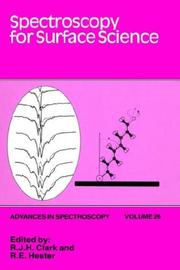 Cover of: Spectroscopy for surface science | 