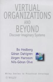 Cover of: Virtual organizations and beyond: discover imaginary systems