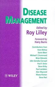 Cover of: Disease management
