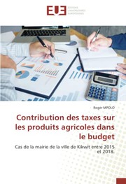 Contribution des taxes sur les produits agricoles dans le budget