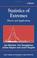 Cover of: Statistics of Extremes