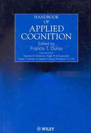 Cover of: Handbook of applied cognition