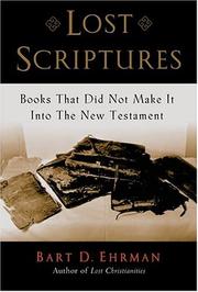 Lost Scriptures by Bart D. Ehrman