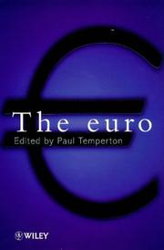 Cover of: The euro