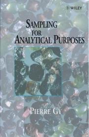 Sampling for analytical purposes by Pierre Gy