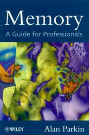 Cover of: Memory, a guide for professionals