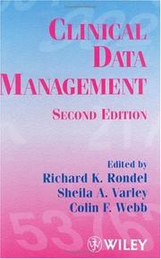 Cover of: Clinical Data Management by 