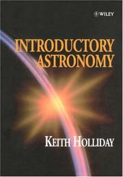 Cover of: Introductory astronomy