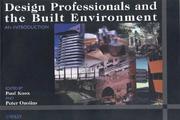 Cover of: Design Professionals and the Built Environment: An Introduction