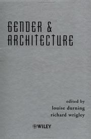 Cover of: Gender and Architecture
