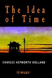 Cover of: The idea of time