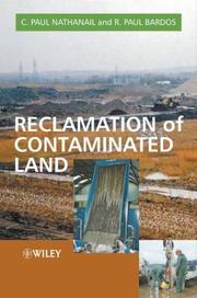 Cover of: Reclamation of Contaminated Land (Modules in Environmental Science)