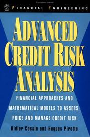 Cover of: Advanced Credit Risk Analysis