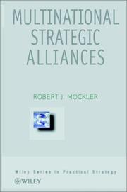 Cover of: Multinational strategic alliances