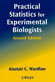 Practical Statistics for Experimental Biologists by Alastair C. Wardlaw