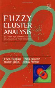 Cover of: Fuzzy cluster analysis: methods for classification, data analysis, and image recognition