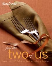 Cover of: Betty Crocker Just the Two of Us Cookbook by Betty Crocker