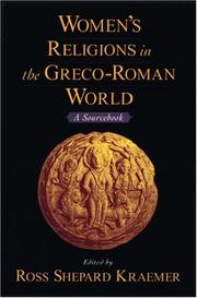 Cover of: Women's Religions in the Greco-Roman World: A Sourcebook