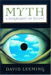 Cover of: Myth by David Adams Leeming