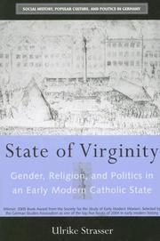 Cover of: State of Virginity by Ulrike Strasser, Ulrike Strasser