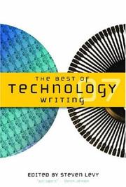 Cover of: Best of Technology Writing 2007 by Steven Levy