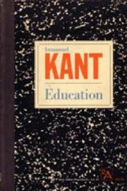 Cover of: Education (Ann Arbor Paperbacks) by Immanuel Kant